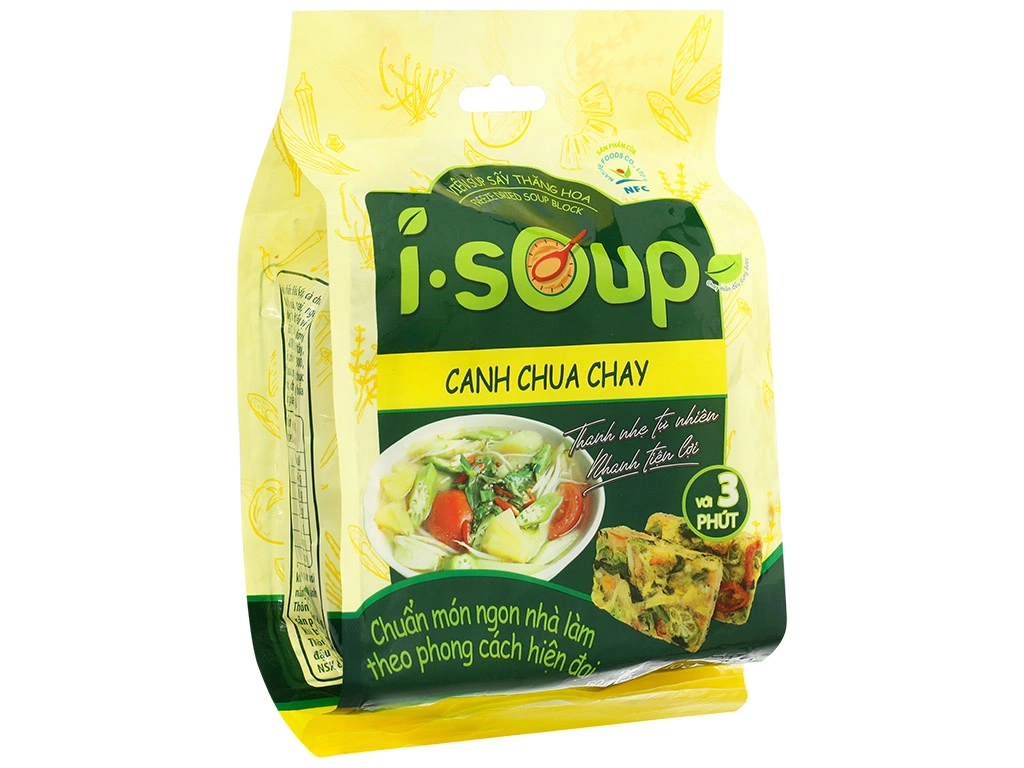 Canh chua chay ăn liền I.Soup 5 viên x 10g