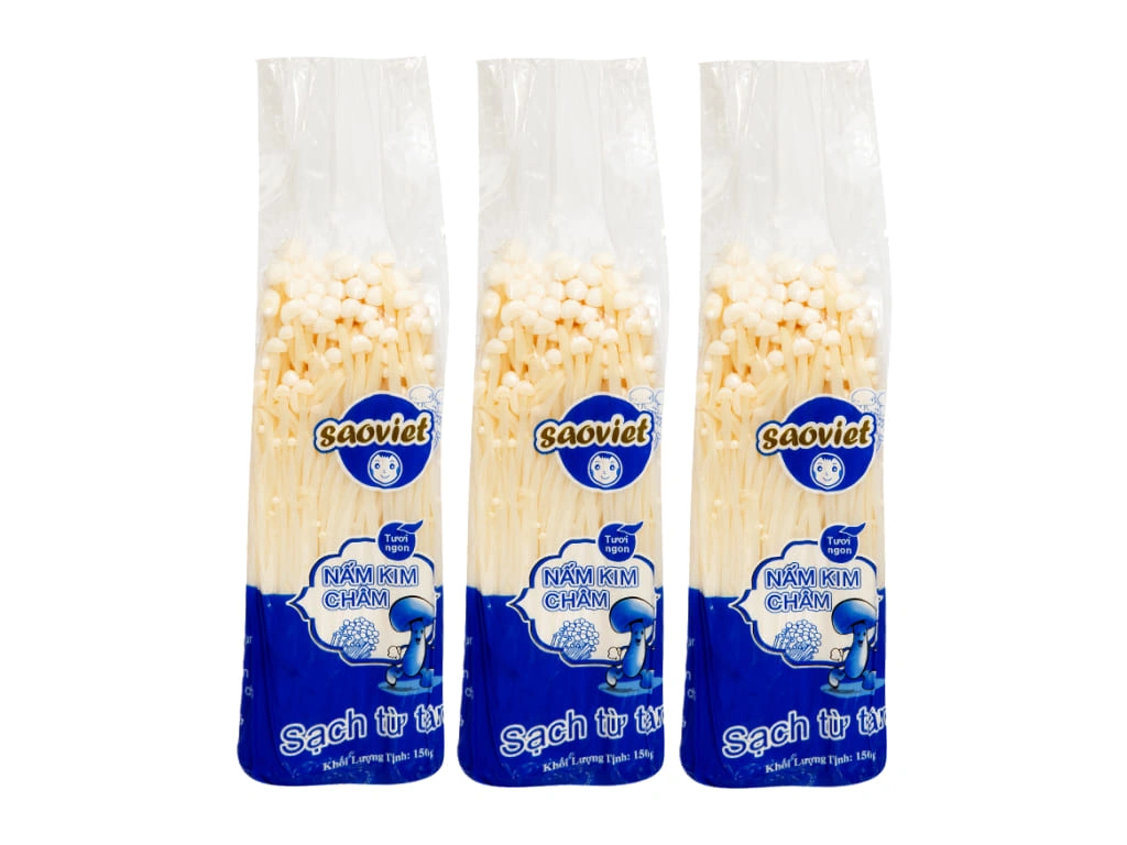 3 gói nấm kim châm nội địa Trung 150g